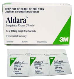 Aldara Creme Warzen