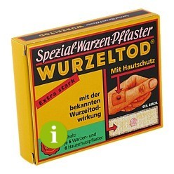 Wurzeltod Warzen Pflaster